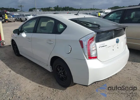 2015 Toyota Prius Three from USA, damaged, VIN JTDKN3DU1F2004287